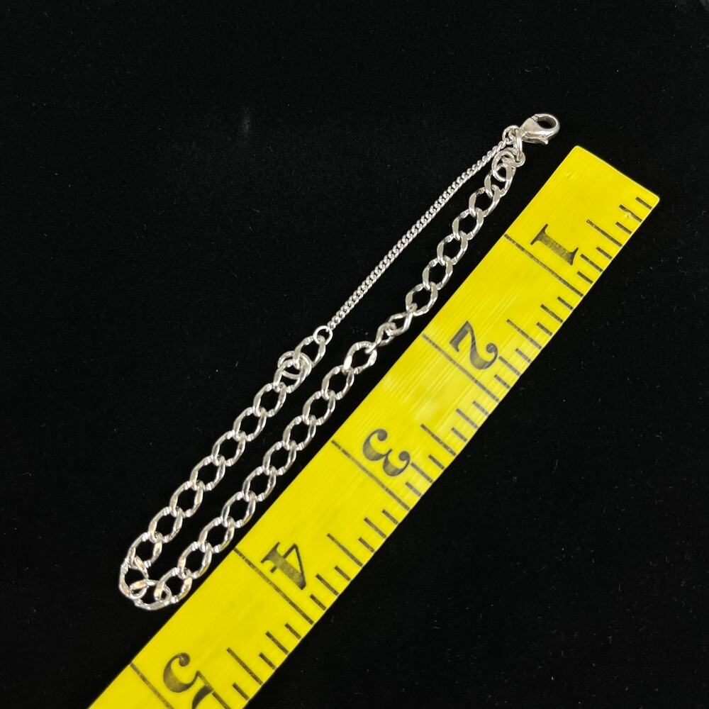 James Avery Sterling Silver Oval Link Charm Bracelet - Picture 3 of 3